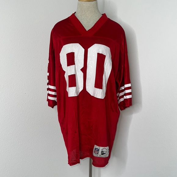 Reebok Other - 🔹 Reebok Jerry Rice Forty-Niners No. 80 Throwback Jersey